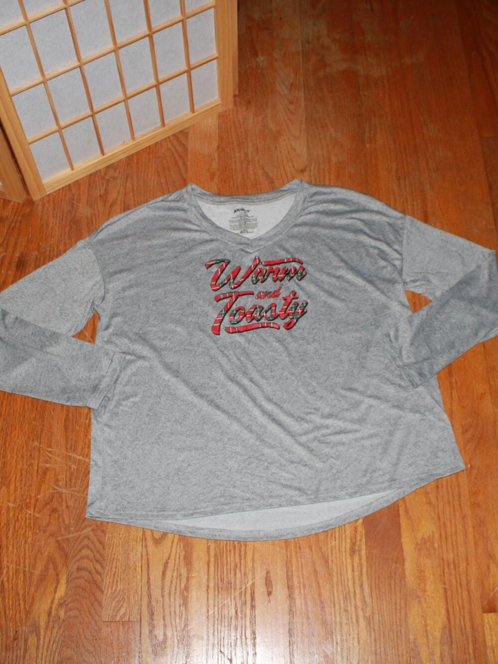 Joyspun "Warm and Toasty" Soft Sleep Top